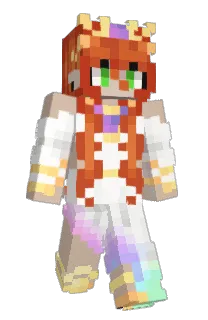 Front of HeavenPeony's skin