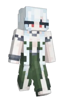 Front of Loqket's skin