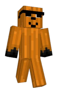 Front of Mozal's skin