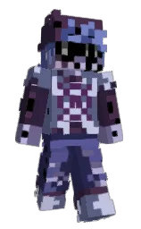 Majinomial's Minecraft skin wearing the Yearn cape