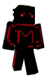 black and red berry Minecraft skin — Classic model