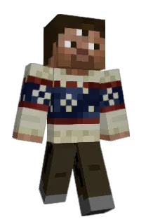 Front of isgon's skin