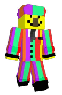Front of Binzy's skin