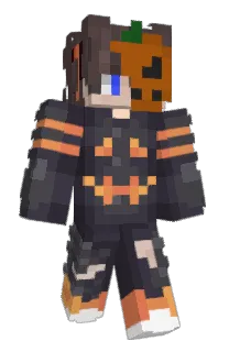 Front of ItsBluxy's skin