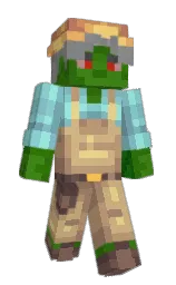 mongoose and sandal Minecraft skin — Slim model — first worn by LilBeethoven