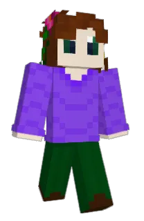 Front of Cluckbuck's skin