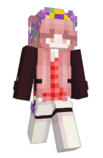 Front of Aevien's skin