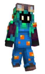 blue chill and denim Minecraft skin — Slim model — first worn by Blosom2063
