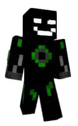 DarkKnightNight's Minecraft skin wearing the Migrator cape