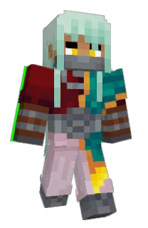 Front of Kriber's skin