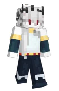 Front of Loxamy's skin