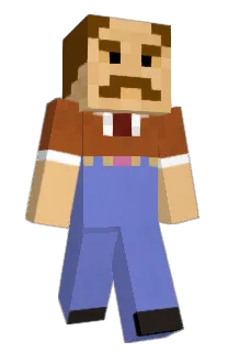 Front of Minecraft skin