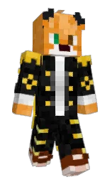 carrot orange and pot pourri Minecraft skin — Slim model — first worn by Fenix_Smith
