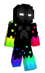 Kelpfox10's Minecraft skin wearing the Pan cape