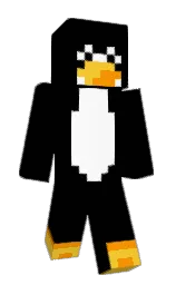 BlitzUz's Minecraft skin wearing the Pan cape