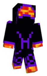 black russian and black Minecraft skin — Classic model — first worn by ScaleneCargo161