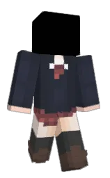 Minecraft-Skin in charade und copper rust — Modell: Klassisch — zuerst getragen von ehu_f