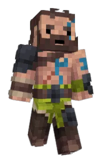 Front of 2ToedToad's skin