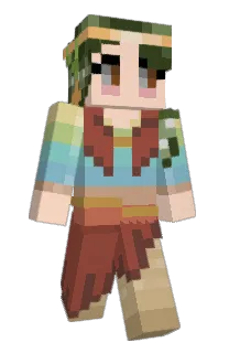 Front of aaazzie's skin