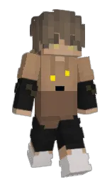 IVoRak's Minecraft skin wearing the Purple Heart cape