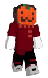 rosewood and black Minecraft skin — Slim model