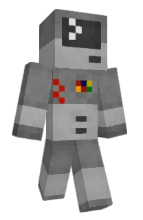 Front of PC's skin