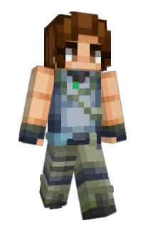 Front of Minecraft skin