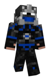 Front of DraccoZ's skin