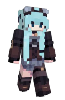 Front of Minecraft skin