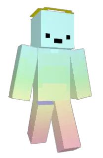 Front of Nanback's skin