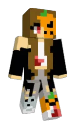 ebony and raw umber Minecraft skin — Classic model — first worn by Emma352