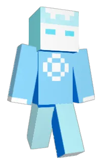 Front of Snowclown's skin
