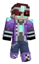 Allelor's Minecraft skin wearing the Vanilla cape