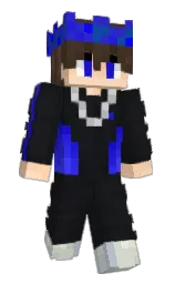 woodsmoke and shark Minecraft skin — Slim model