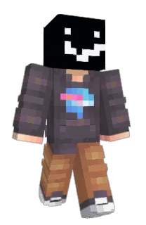 Front of felting's skin