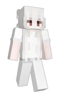 Front of VioletWood's skin