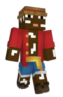 Front of Minecraft skin
