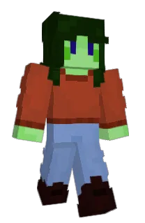 Front of Minecraft skin