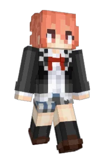 5hafted Minecraft avatar full body