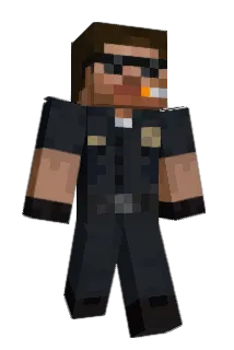 5haped Minecraft avatar full body