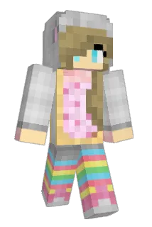 5hebe Minecraft avatar full body