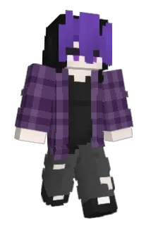 5ined Minecraft avatar full body