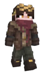 cocoa brown and woody brown Minecraft skin — Classic model