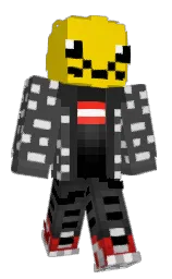 GelaGameing's Minecraft skin wearing the Migrator cape
