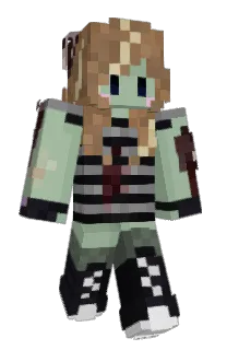 Front of kinor's skin