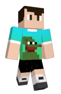 Front of Minecraft skin