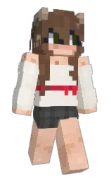 spring wood and tobacco brown Minecraft skin — Slim model — first worn by cschaufus