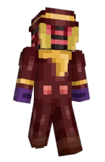 Front of videograves's skin