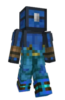 Front of NeverTown's skin