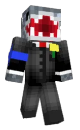 black and mine shaft Minecraft skin — Classic model — first worn by SirLewLew